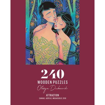 Aantrekkingskracht  - Houten Puzzel DaVICI (240)Aantrekkingskracht  - Houten Puzzel DaVICI (240)