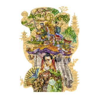Japan - Houten Puzzel DaVICI (195)