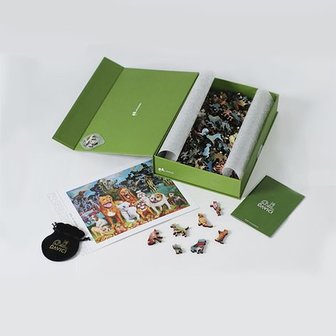 Maaltijd - Houten Puzzel DaVICI (400)