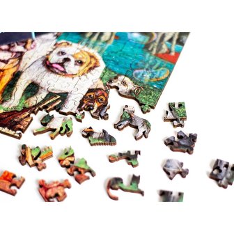 Maaltijd - Houten Puzzel DaVICI (400)