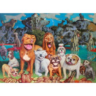 Maaltijd - Houten Puzzel DaVICI (400)