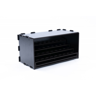Black Paint Rack: Uitschuifbaar rek (voor The Army Painter &amp; Vallejo verf)