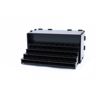 Black Paint Rack: Uitschuifbaar rek (voor The Army Painter &amp; Vallejo verf)