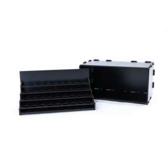 Black Paint Rack: Uitschuifbaar rek (voor The Army Painter &amp; Vallejo verf)