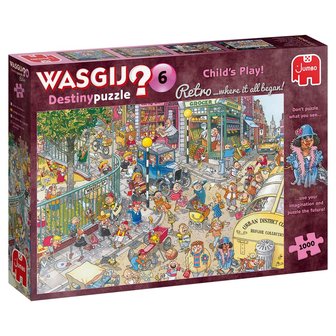 Wasgij Destiny Puzzel Retro (#6): Kinderspel! (1000)