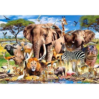 Savanna Animals - Puzzel (1500)