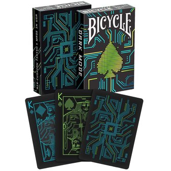 Playing Cards: Dark Mode (Bicycle)
