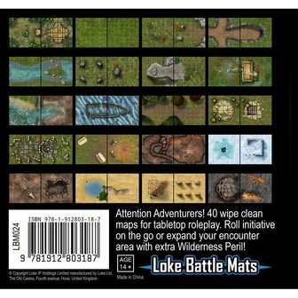 Little Book of Battle Mats - Wilderness Edition