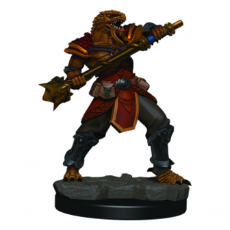D&amp;D Icons of the Realms: Dragonborn Fighter Male (Premium Pre-Painted Miniature)
