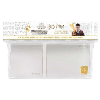 Harry Potter: Hogwarts Battle - Protective Card Sleeves: Square and Large Card Sleeves (135x)