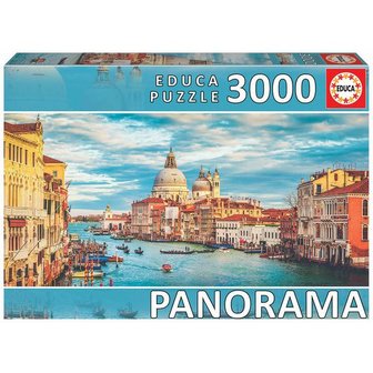 Grand Canal Venice - Panorama Puzzel (3000)