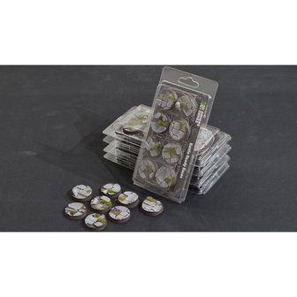 Temple Bases - Round 32mm (x8)