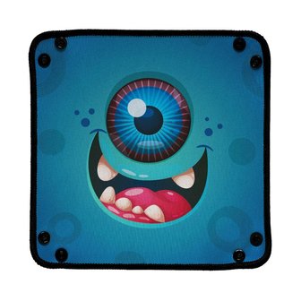 Dice Tray Happy Cyclope Blue Monster