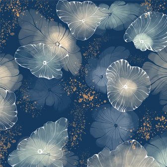 Dice Tray Artistic Jelly Fish