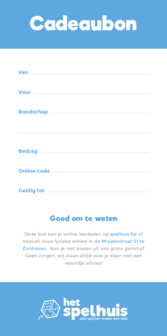 Cadeaubon &euro;22,5