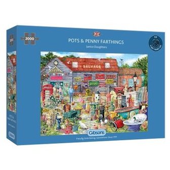 Pots &amp; Penny farthings - Puzzel (2000)