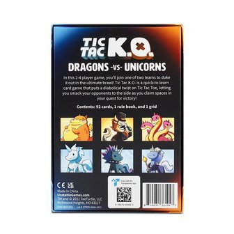 Tic Tac K.O. Dragons vs. Unicorns