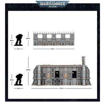 Warhammer 40,000 - Battlezone Fronteris: STC Hab-Bunker and Stockades