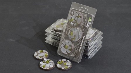 Temple Bases - Round 50mm (x3)