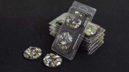 Winter Bases - Round 60mm (x2)