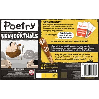 Poetry for Neanderthals [Nederlandse versie]