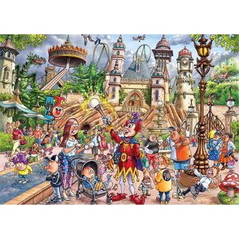 Wasgij Mystery Puzzel: Efteling: Wereld vol Wonderen! (1000)