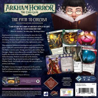 Arkham Horror: The Card Game &ndash; The Path to Carcosa (Investigator Expansion)