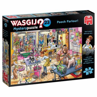 Wasgij Mystery Puzzel (#22): Trimsalon Kwispel! (1000)