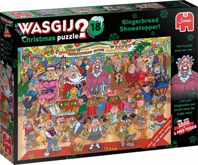 Wasgij Christmas Puzzel (#18): Spectaculaire Speculaas (1000)