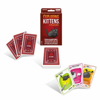 Exploding Kittens: 2 Spelers Editie