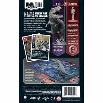 Unmatched: Jurassic Park - Dr. Sattler vs. T. Rex