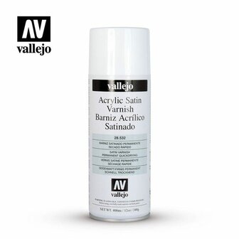 Acrylic Satin Varnish Spray (Vallejo)
