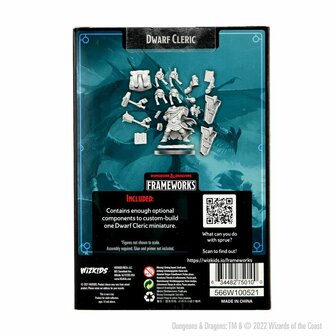 D&amp;D Frameworks: Dwarf Cleric Female