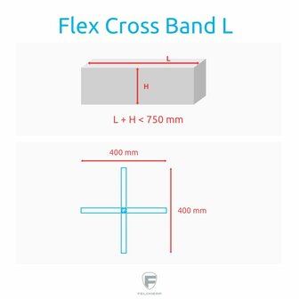 Flex Cross Band: Extra Large