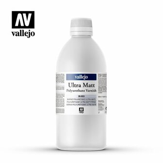 Ultra Matt Polyurethane Varnish (Vallejo) - 500ml