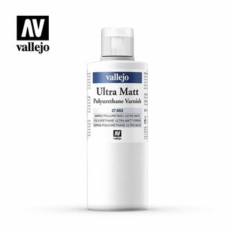Ultra Matt Polyurethane Varnish (Vallejo) - 200ml