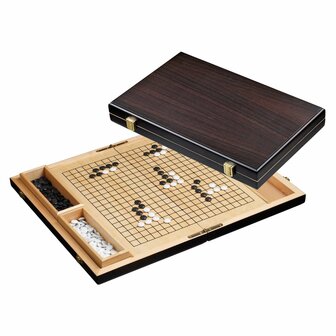 Go &amp; Go Bang Houten Koffer (Speelstenen 13 mm)