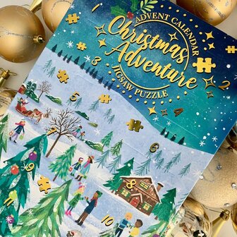 Adventskalender met legpuzzels: Christmas Adventure