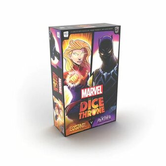 Marvel Dice Throne: 2 Hero Box (Captain Marvel &amp; Black Panther)