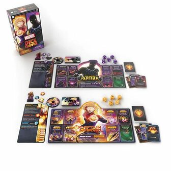 Marvel Dice Throne: 2 Hero Box (Captain Marvel &amp; Black Panther)