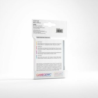 Gamegenic Prime Retro Sleeves (66,5x94mm) - 50