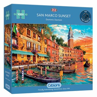 San Marco Sunset - Puzzel (1000)