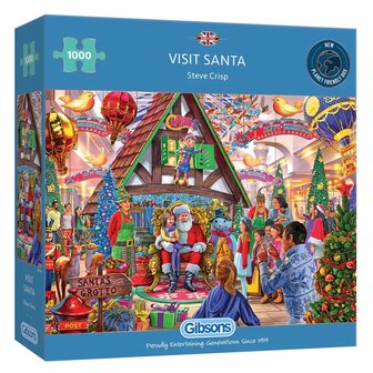 Visit Santa - Puzzel (1000)