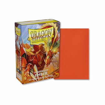 Dragon Shield Dual Matte Sleeves: Japanese Ember (59x86mm) - 60x