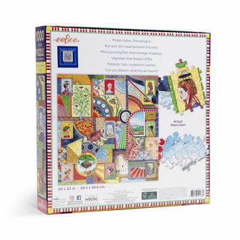 UFO Victorian Ladies - Puzzel (1000)