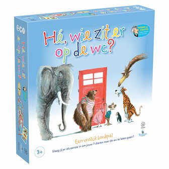 H&eacute;, wie zit er op de WC?