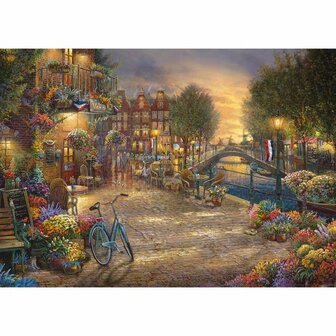 Amsterdam (Thomas Kinkade) - Puzzel (1000)
