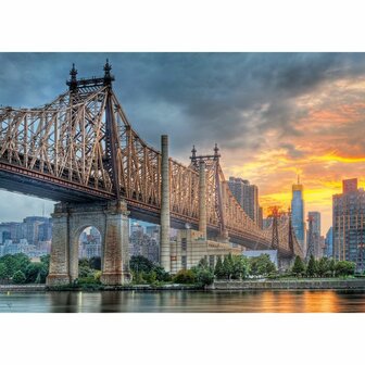 Queensboro Bridge in New York - Puzzel (1000)