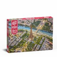 View over Paris Eiffel Tower - Puzzel (1000)