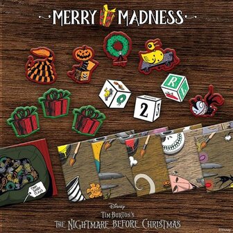 Disney Tim Burton&#039;s The Nightmare Before Christmas Merry Madness